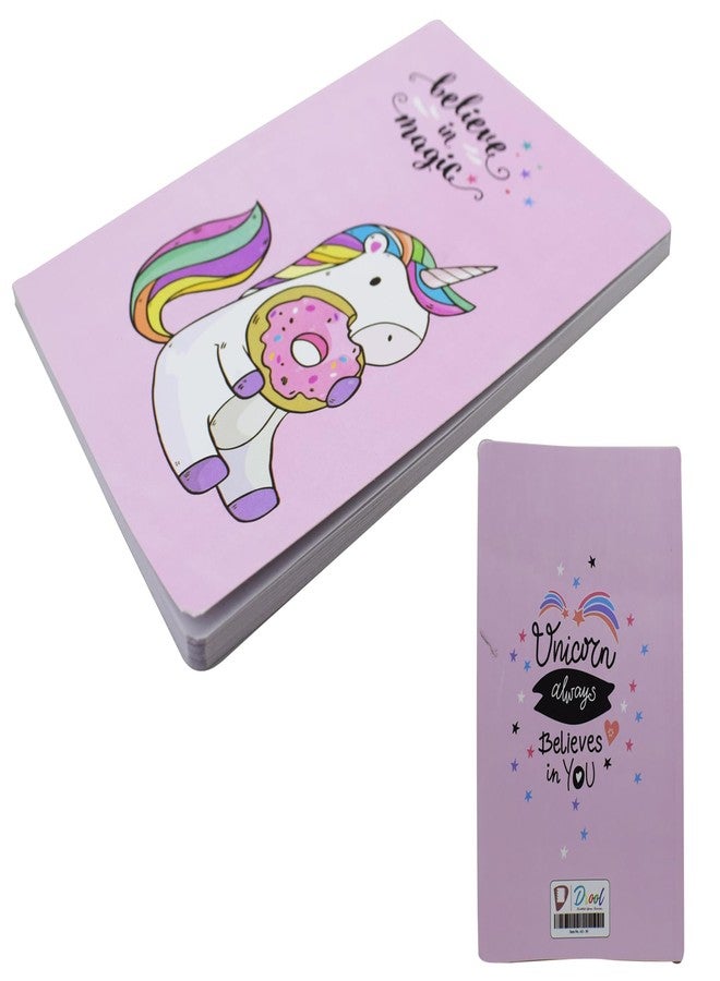 Asera Cartoon Stationery Gift Set for Kids Diary, Pen & Badge Stationery Set for Boys/Girls Party Favor Return Gift Set for Girls Birthday Gift (Unicorn 1 Pc) - Image 3
